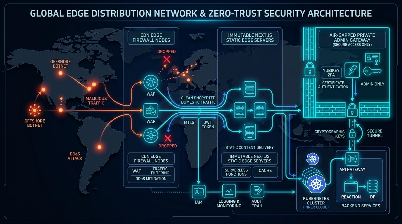 Bespoke Codebases, Edge Distribution Networks & Zero-Trust Perimeter Architecture